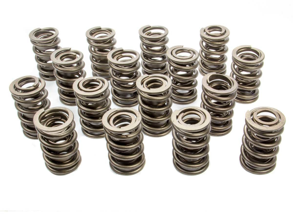 Valve Spring - Sure Seat - Dual Spring / Damper - 1.170 in Coil Bind - 1.540 in OD - Edelbrock Victor JR. - Small Block Chevy - Set of 16