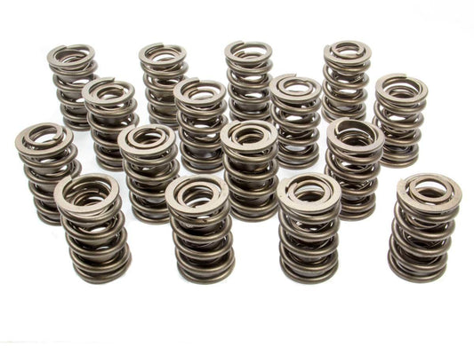 Valve Spring - Sure Seat - Dual Spring / Damper - 1.170 in Coil Bind - 1.540 in OD - Edelbrock Victor JR. - Small Block Chevy - Set of 16