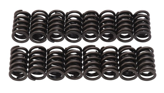 Valve Spring - Sure Seat - Single Spring / Damper - 1.150 in Coil Bind - 1.250 in OD - Edelbrock E-Street - Small Block Chevy / Small Block Ford - Set of 16