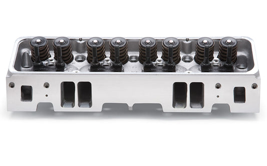 Cylinder Head - Performer RPM E-TEC 170 - Assembled - 1.940 / 1.550 in Valve - 170 cc Intake - 64 cc Chamber - 1.460 in Springs - Straight Plug - Aluminum - Small Block Chevy - Each