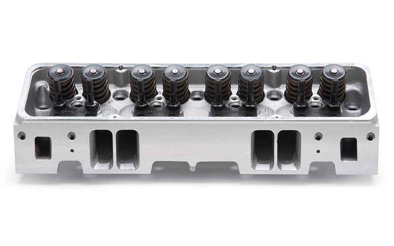 Cylinder Head - Performer RPM E-TEC 200 - Assembled - 2.020 / 1.600 in Valve - 200 cc Intake - 64 cc Chamber - 1.460 in Springs - Straight Plug - Aluminum - Small Block Chevy - Each