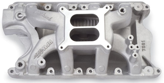 Intake Manifold - RPM Air-Gap 351W - Square Bore - Dual Plane - Aluminum - Natural - Small Block Ford - Each