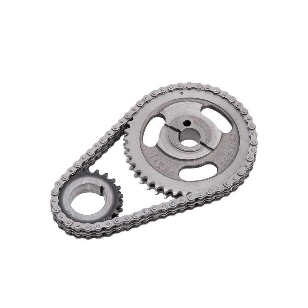 Timing Chain Set - Performer-Link - Double Roller - Keyway Adjustable - Cast Iron / Billet Steel - Small Block Ford - Kit