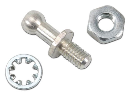 Throttle Lever Stud - 1/4 in - Steel - Zinc Oxide - Holley Carburetor - Each