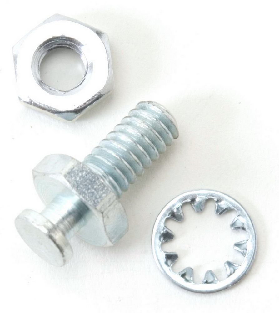 Throttle Lever Stud - Transmission Kickdown - 1/4 in - Steel - Zinc Oxide - 200R4 / 700R4 / TH350 - GM 1982-2014 - Each