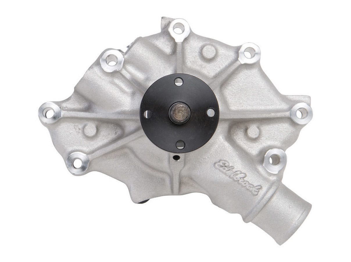 Water Pump - Mechanical - Victor Series - Reverse Rotation - 5/8 in Pilot - Aluminum - Natural - Small Block Ford - Each
