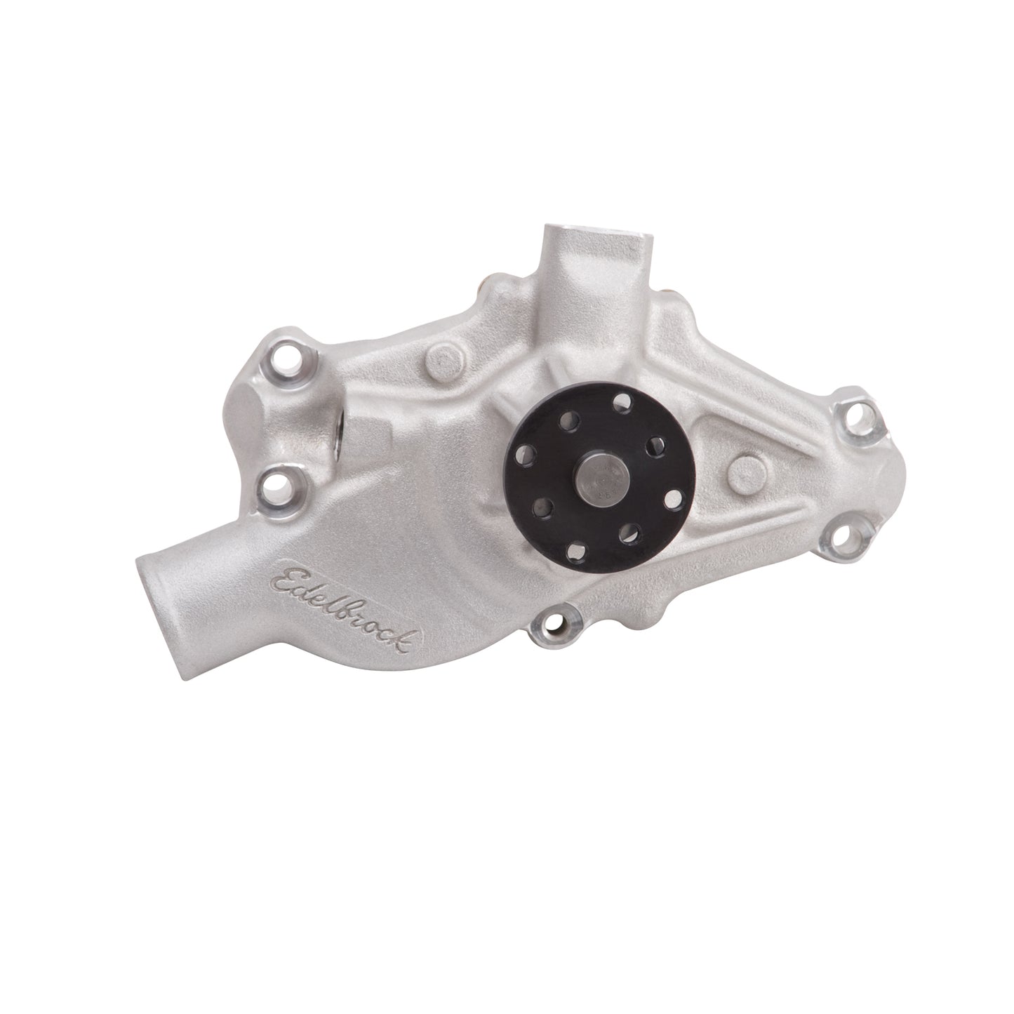 Water Pump - Mechanical - Victor Series - 3/4 in Pilot - Short Design - Aluminum - Natural - Small Block Chevy - Each
