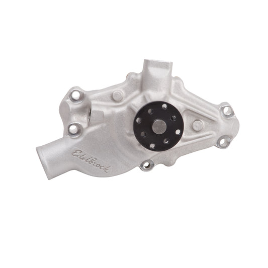 Water Pump - Mechanical - Victor Series - 3/4 in Pilot - Short Design - Aluminum - Natural - Small Block Chevy - Each
