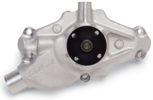 Water Pump - Mechanical - Victor Series - Reverse Rotation - 3/4 in Pilot - Short Design - Aluminum - Natural - Small Block Chevy - Each