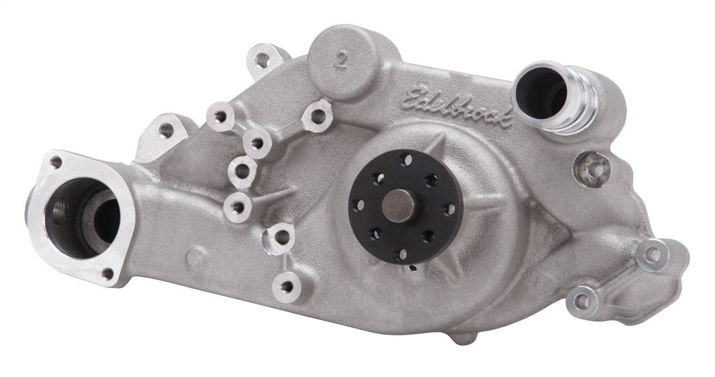 Water Pump - Mechanical - Victor Series - Reverse Rotation - 3/4 in Pilot - Short Design - Aluminum - Natural - Small Block Chevy - Each