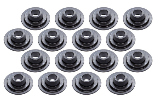 Valve Spring Retainer - 7 Degree - 1.060 in Step - 1.460 in Single Spring - Steel - Set of 16