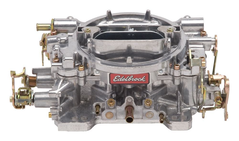 Carburetor - Performer - 4-Barrel - 600 CFM - Square Bore - Manual Choke - Mechanical Secondary - Single Inlet - Aluminum - Tumble Polished - Reman - Each