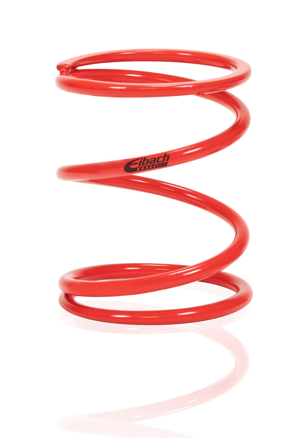 Coil Spring - Barrel - Coil-Over - 1.36 in ID - 2.25 in Length - 150 lb/in Spring Rate - Steel - Red Powder Coat - Each