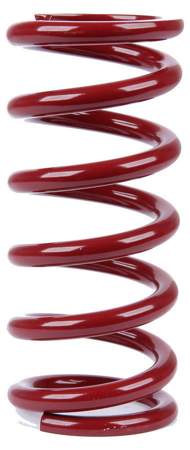 Coil Spring - Coil-Over - 2.5 in ID - 8 in Length - 600 lb/in Spring Rate - Steel - Red Powder Coat - Each