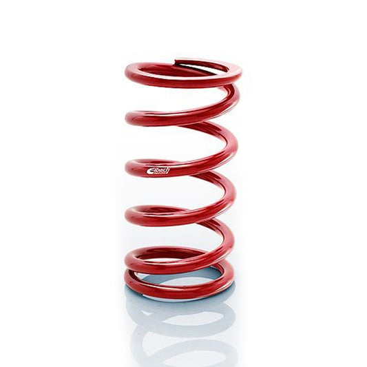 Coil Spring - Conventional - 5 in OD - 9.5 in Length - 475 lb/in Spring Rate - Front - Steel - Red Powder Coat - Each