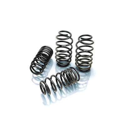 Suspension Spring Kit - Pro-Kit - Lowering - 4 Coil Springs - Black Powder Coat - Small Block Ford - Ford Mustang 1983-93 - Kit