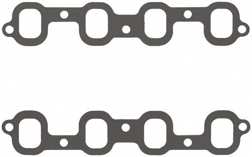 Intake Manifold Gasket - 0.03 in Thick - 1.4 x 1.9 in Rectangular Port - Composite - Chevy SB2 - Pair