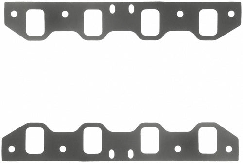 Intake Manifold Gasket - 0.03 in Thick - 1.35 x 1.95 in Rectangular Port - Composite - Small Block Ford - Pair