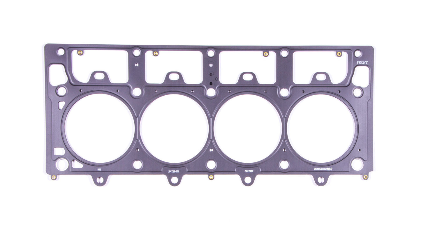 Cylinder Head Gasket - 4.100 in Bore - 0.053 in Compression Thickness - Passenger Side - Multi-Layer Steel - GM LS-Series - Each