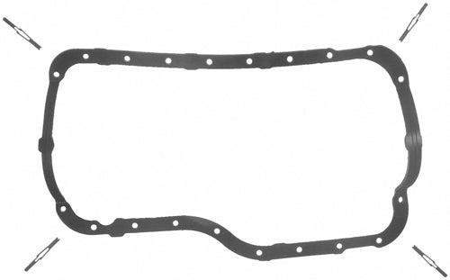 Oil Pan Gasket - 1-Piece - Silicone Rubber - Ford 4-Cylinder - Kit