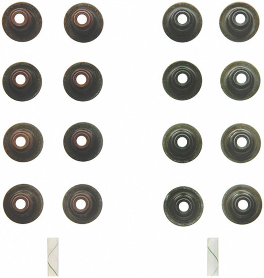 Valve Stem Seal - Umbrella Stop - GM LS-Series - Set of 16