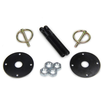 Fivestar Hood Pin Kit, Black, Pair