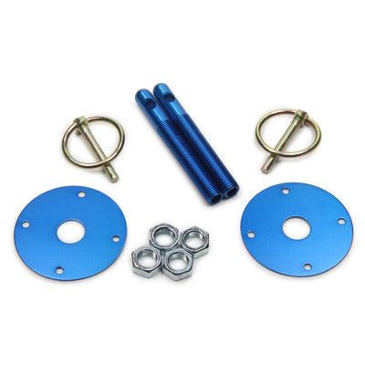 Fivestar Hood Pin Kit, Blue, Pair