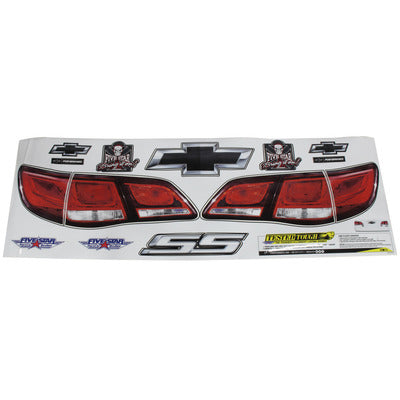 Fivestar Chevy SS Rear Bumper Grahics Kit