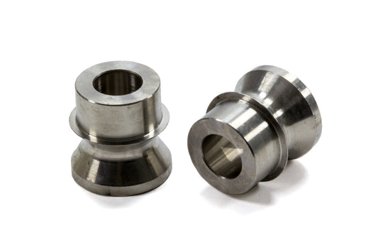 Rod End Bushing - 5/8 to 1/2 in Bore - High Misalignment - Steel - Natural - Pair