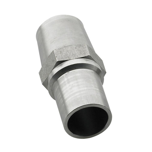 Tube End - Weld-On - Threaded - 3/4-16 in Left Hand Female Thread - 1-1/4 in Tube - 0.095 in Tube Wall - Chromoly - Natural - Each