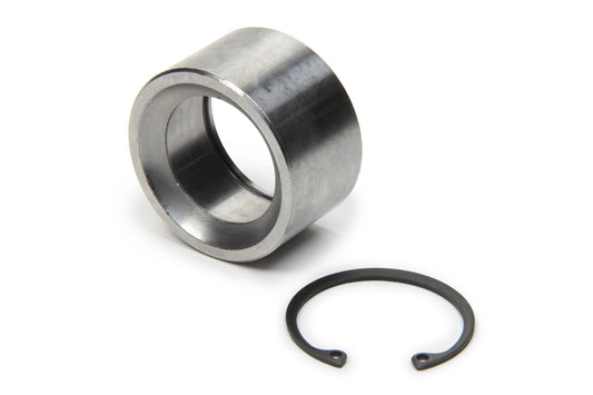 Bearing Race - 1.375 in ID - 1.750 in OD - 1.000 in Thick - Snap Ring Included - Steel - Natural - Each