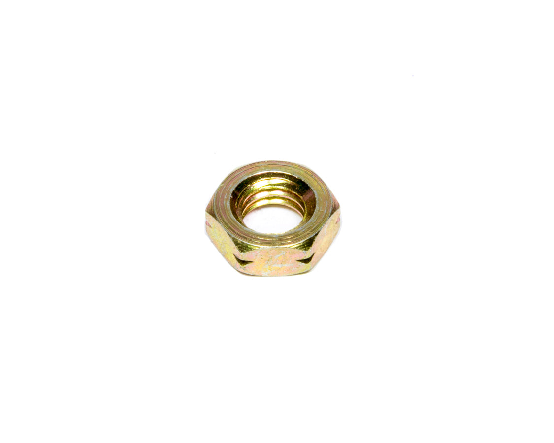 Jam Nut - 8 mm x 1.25 Left Hand Thread - Steel - Zinc Oxide - Each