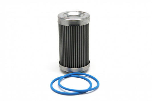 Fuel Filter Element - 40 Micron - 3 in Long - Stainless Element - Fuelab Filters - Each