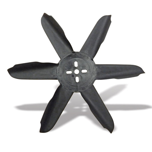 Mechanical Cooling Fan - Nylon Fan - 15 in Fan - 6 Blade - 5/8 in Pilot - Universal Bolt Pattern - Plastic - Black - Each
