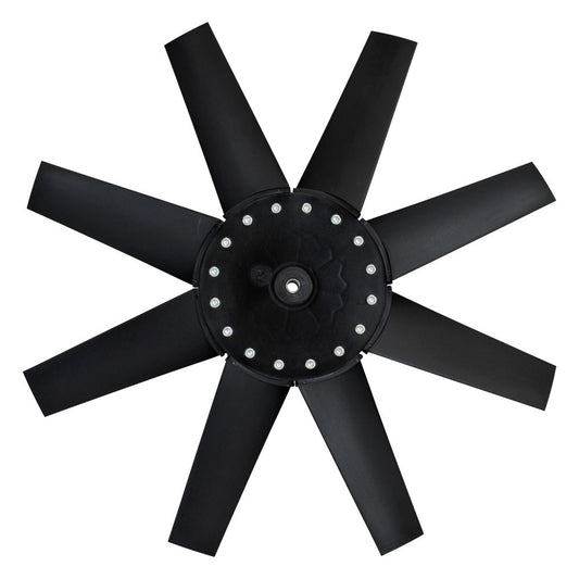Electric Fan Blade - Replacement - 15 in - Straight Blade - Plastic - Black - Flex-A-Lite Electric Fans - Each