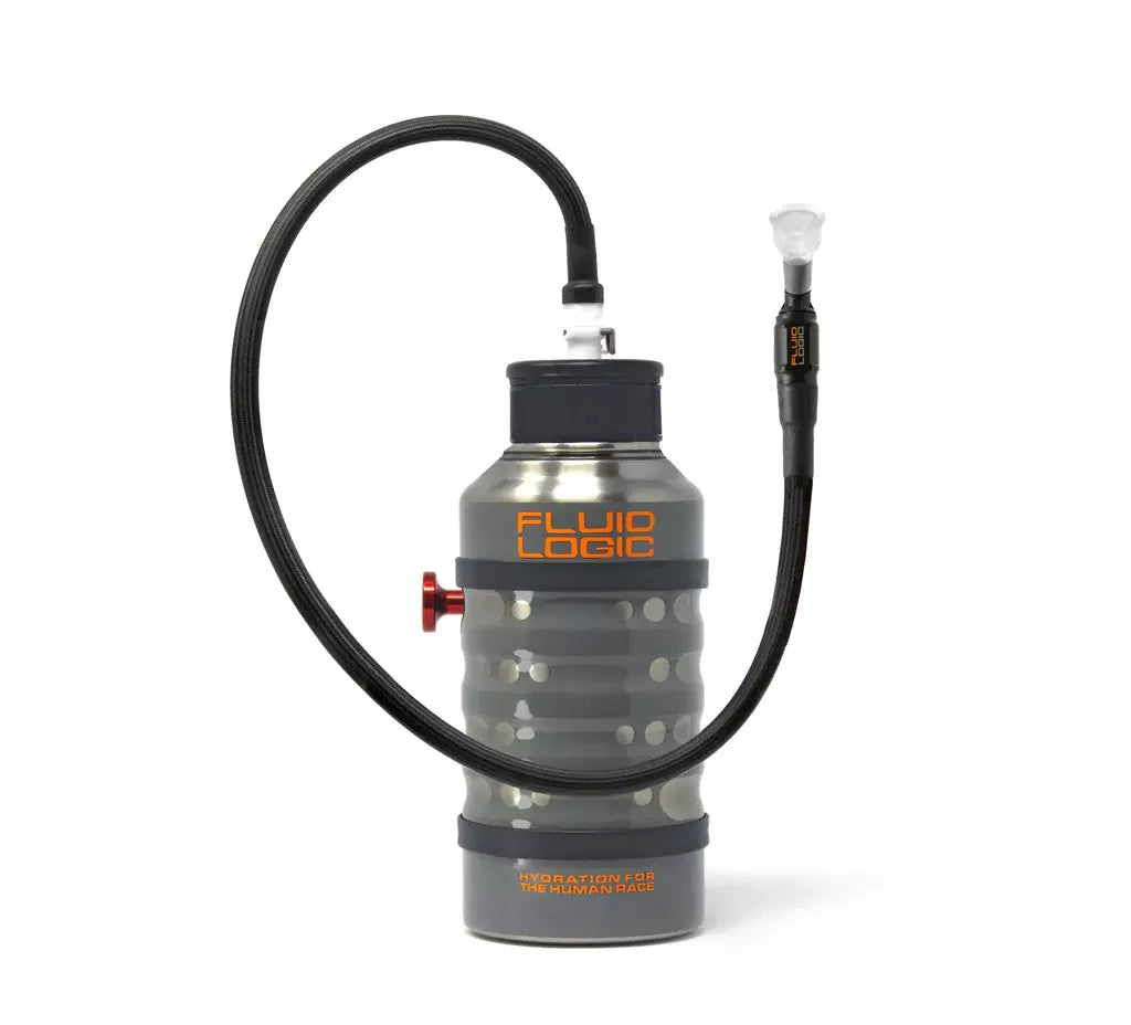 Drink Bottle - 64 oz - Bite Valve / Bracket - Fluid line - Stainless - Kit