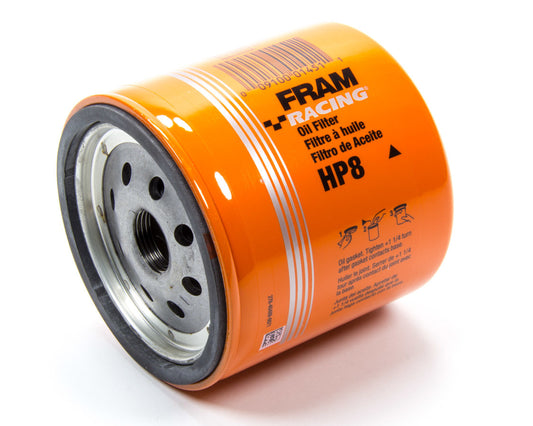 Oil Filter - HP - Canister - Screw-On - 4 in Tall - 13/16-16 in Thread - Steel - Orange Paint - GM - Each