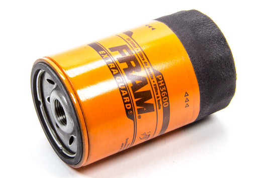 Oil Filter - Extra Guard - Canister - Screw-On - 5 in Tall - 3/4-16 in Thread - Steel - Orange Paint - Various Applications - Each