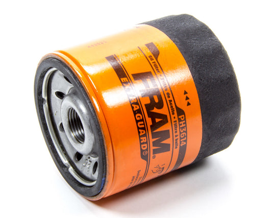 Oil Filter - Extra Guard - Canister - Screw-On - 3.430 in Tall - 3/4-16 in Thread - Steel - Orange Paint - Various Applications - Each