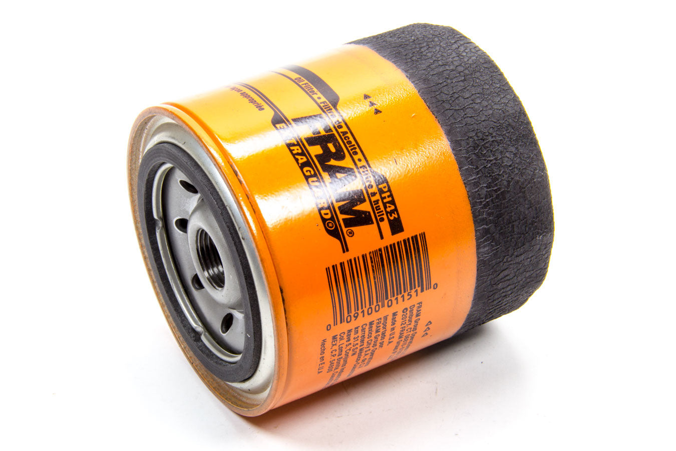 Oil Filter - Extra Guard - Canister - Screw-On - 4.050 in Tall - 3/4-16 in Thread - Steel - Orange Paint - Various Applications - Each