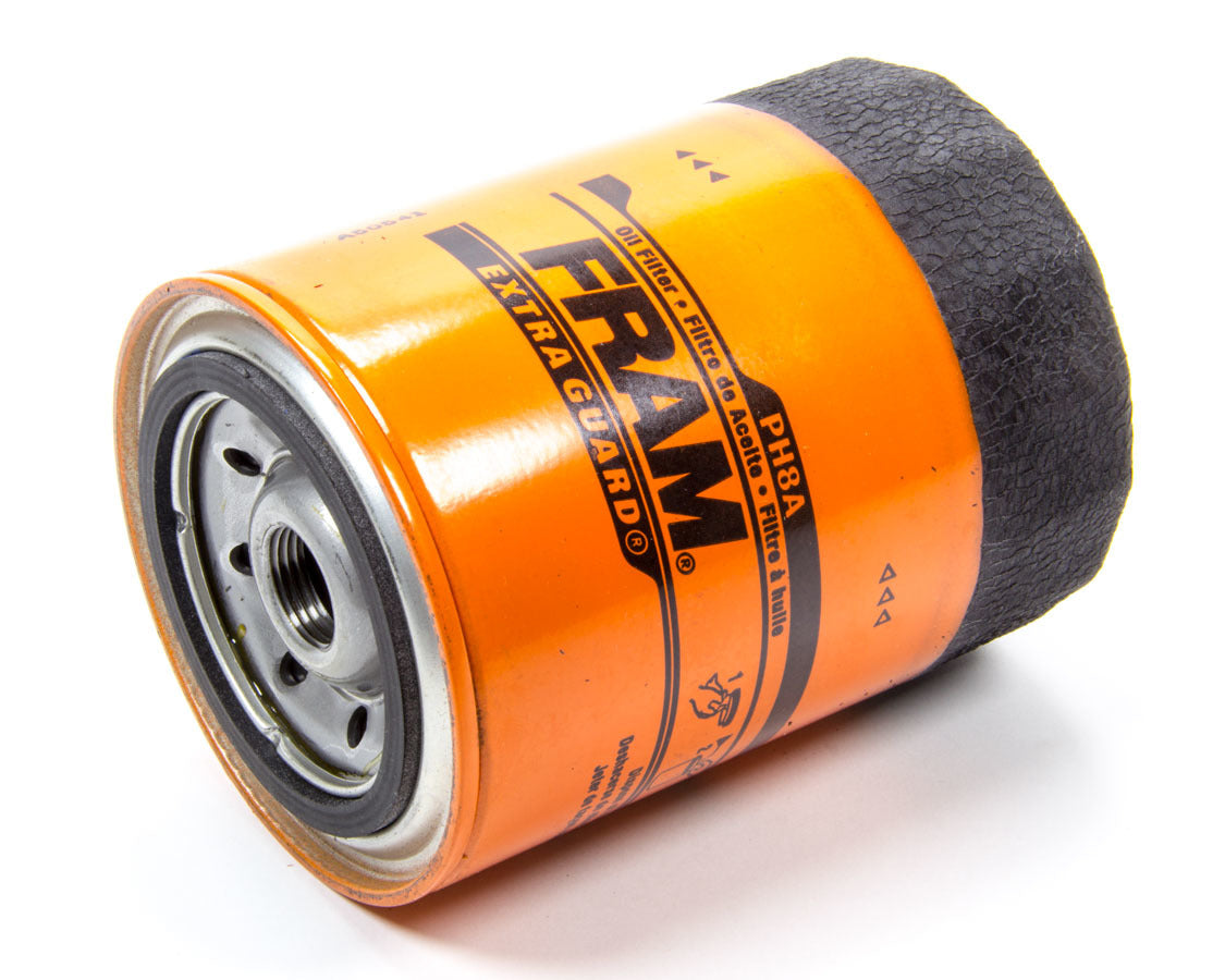 Oil Filter - Extra Guard - Canister - Screw-On - 5.050 in Tall - 3/4-16 in Thread - Steel - Orange Paint - Various Applications - Each