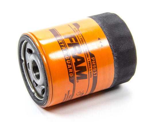 Oil Filter - Extra Guard - Canister - Screw-On - 4.060 in Tall - 13/16-16 in Thread - Steel - Orange Paint - Various Applications - Each