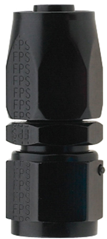 Fitting - Hose End - 2000 Series Pro-Flow - Straight - 10 AN Hose to 10 AN Female - Swivel - Aluminum - Black Anodized - Each
