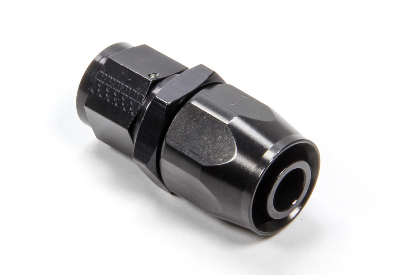 Fitting - Hose End - 2000 Series Pro-Flow - Straight - 12 AN Hose to 10 AN Female - Aluminum - Black Anodized - Each