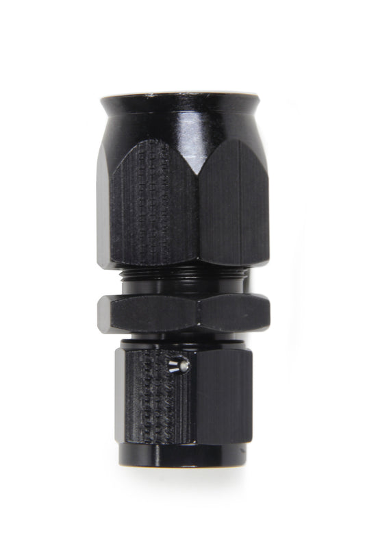 Fitting - Hose End - Race-Rite - PTFE Hose - Straight - 10 AN Hose Barb to 10 AN Female - Swivel - Aluminum - Black Anodized - Each