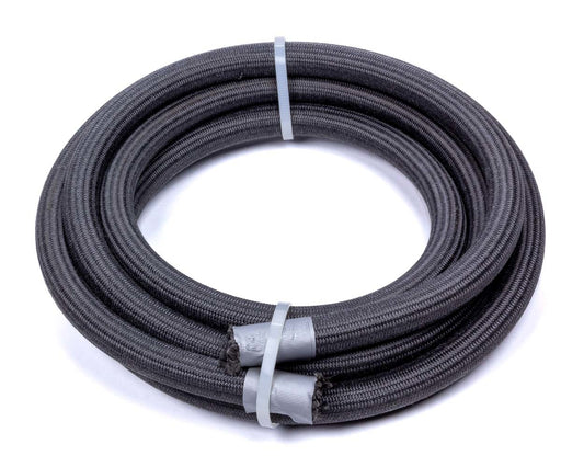 Hose - Race-Rite Pro - 6 AN - 3 ft - Wire Reinforced - Braided Fire Retardant Fabric / PTFE - Black - Each
