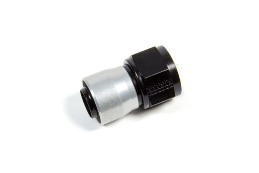 Fitting - Hose End - Sport-Crimp - Straight - 16 AN Hose to 16 AN Female - Aluminum - Black / Silver Anodized - Each