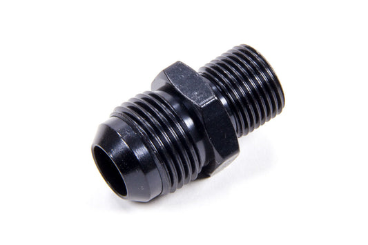 Fitting - Adapter - Straight - 10 AN Male to 18 mm x 1.50 Male - Aluminum - Black Anodized - Each