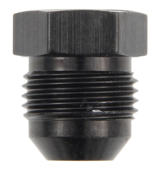 Fitting - Plug - 12 AN - Hex Head - Aluminum - Black Anodized - Each