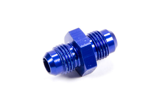Fitting - Adapter - Straight - 6 AN Male to 6 AN Male - Aluminum - Blue Anodized - Each